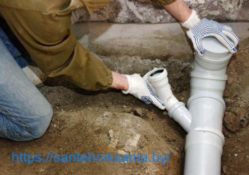 montazh kanalizacii